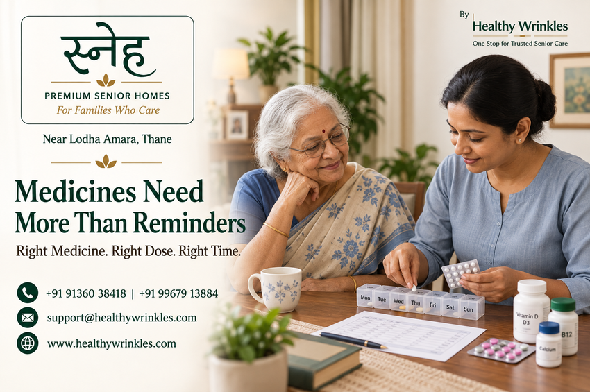 Medicine Management for Seniors in Premium Senior Homes in Mumbai